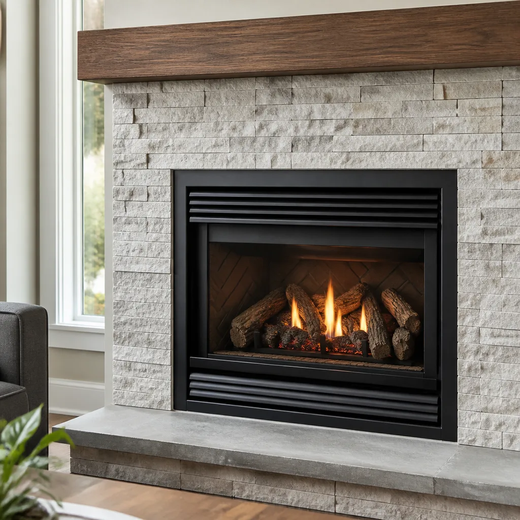 Gas fireplace service